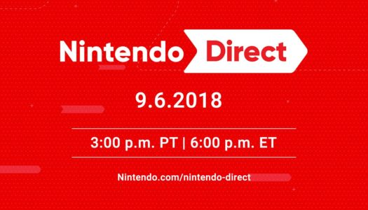 New Nintendo Direct set to air tomorrow, Sep. 6 3pm PT / 6pm ET